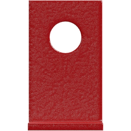 Ekena Millwork Barnfold Anti-Jump Block, Regal Red GB6007MJRR